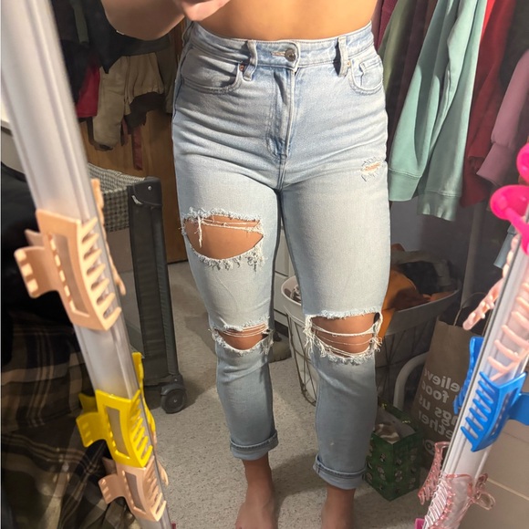 American Eagle mom jeans size 4 - Picture 2 of 7